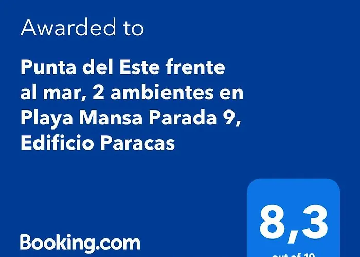 Punta Del Este Frente Al Mar, 2 Ambientes En Playa Mansa Parada 9, Edificio Paracas